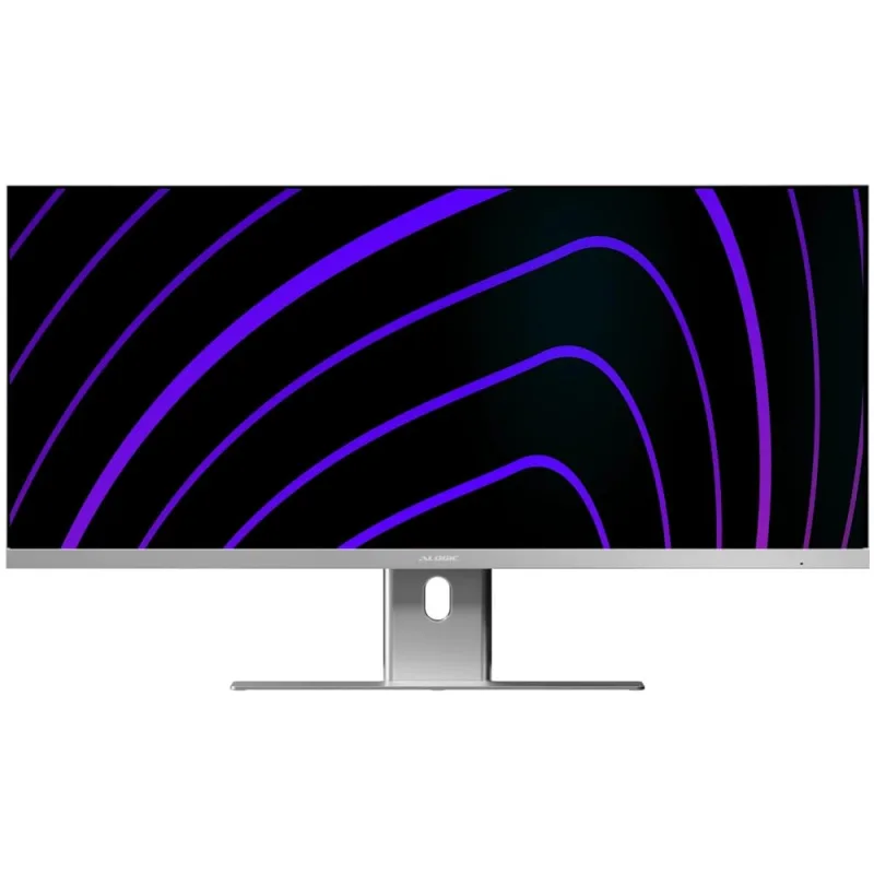 ALOGIC Monitor Edge 21:9 Ultrawide QHD (3440 x 1440) de 100 Hz con base USB-C y entrega de energía de 90 W, pantalla dividida, altura/pivote ajustable