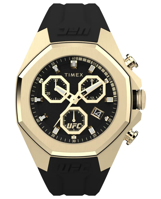 Timex Reloj Hombre Analogico Cuarzo con Correa de Silicona TW2W69800