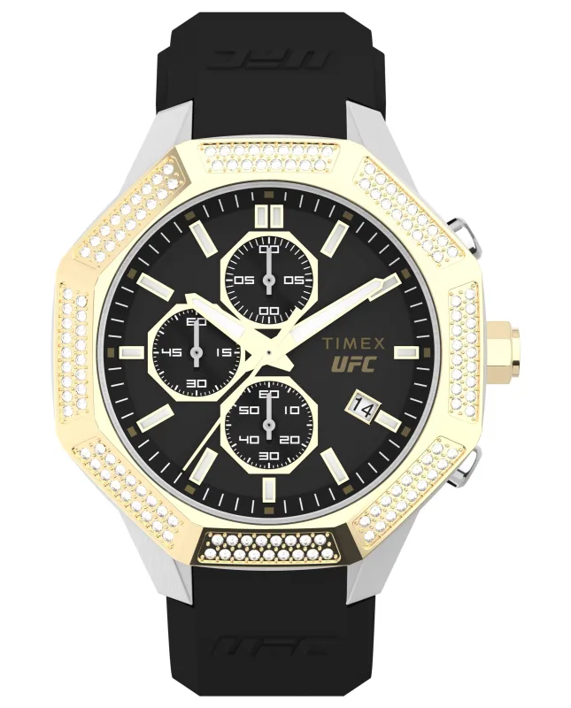 Timex Reloj Hombre Analogico Cuarzo con Correa de Silicona TW2V99200