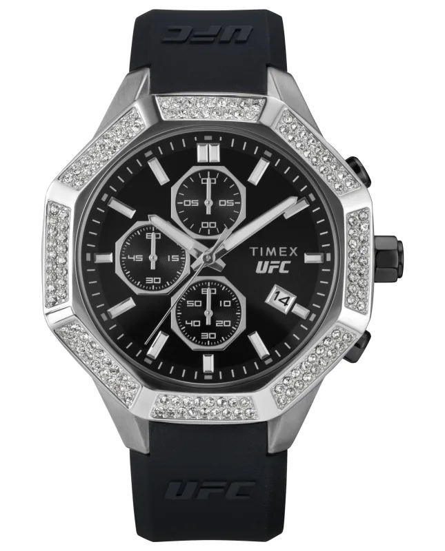 Timex Reloj Hombre Analogico Cuarzo con Correa de Silicona TW2V99300