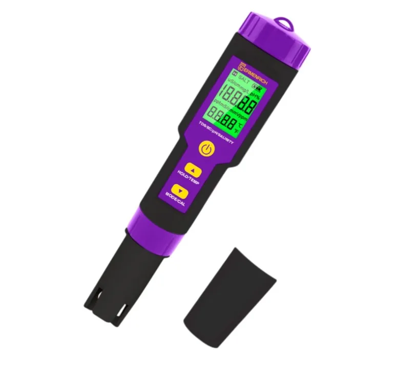 Comprobador de calidad del agua Ermenrich Wett QT30