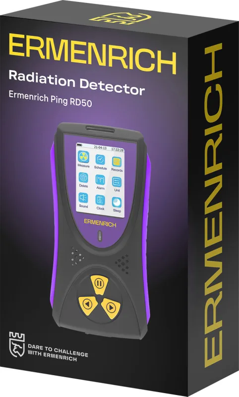Detector de radiación Ermenrich Ping RD50