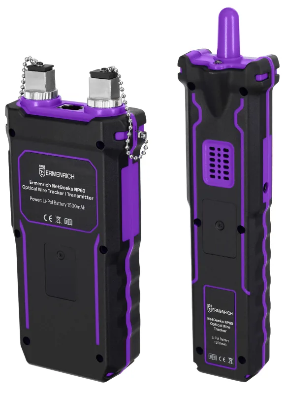 Rastreador de cable óptico Ermenrich NetGeeks NP60