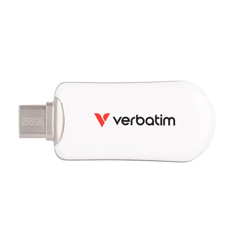 Verbatim 30230 unidad flash USB 256 GB USB Tipo C 3.2 Gen 1 (3.1 Gen 1) Blanco