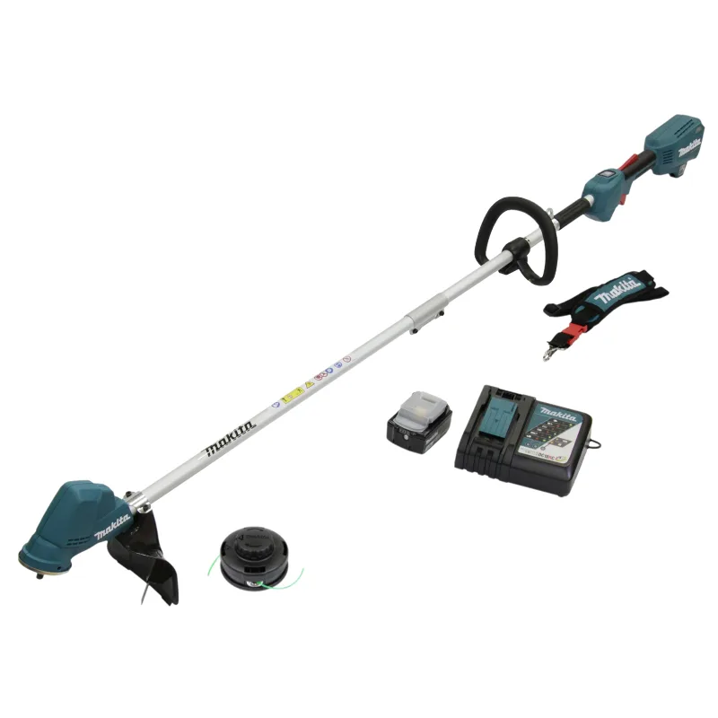 Makita DUR192LRT1 - Desbrozadora con batería (18 V, 5,0 Ah, 1 batería y Cargador)