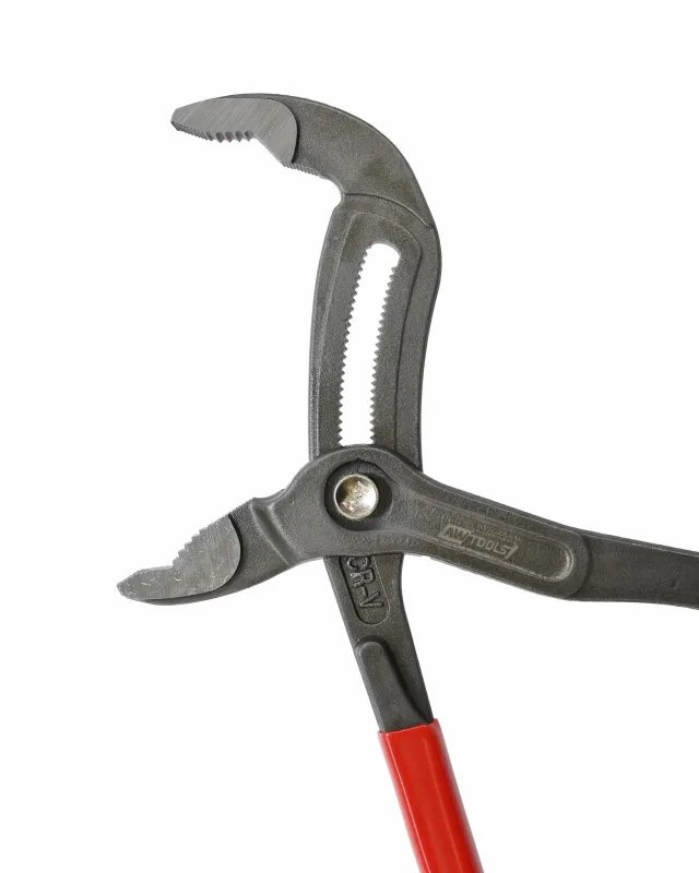 Alicates Ajustables Awtools 250mm 0-32mm Black Line, herramienta profesional de alta precisión con rango de ajuste ideal para trabajos exigentes