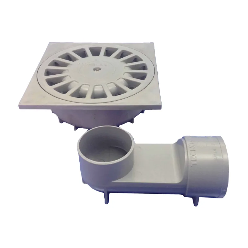 Hidrotecnoagua desagües de suelo - Sumidero vert-hz. t-88vh 360º 15x15 diámetro 50