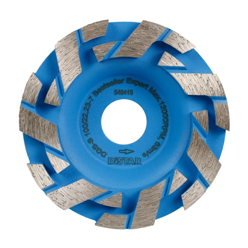 Disco Garnkowa Distar Bestseller Expert 100 x 22,23mm, corte preciso y eficiente, ideal para metales, alto rendimiento, durabilidad y eficiencia profesional en trabajos industriales