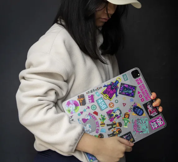 Cinereplicas Juego del calamar - Juego de 4 pegatinas - Juego del calamar - Licencia oficial