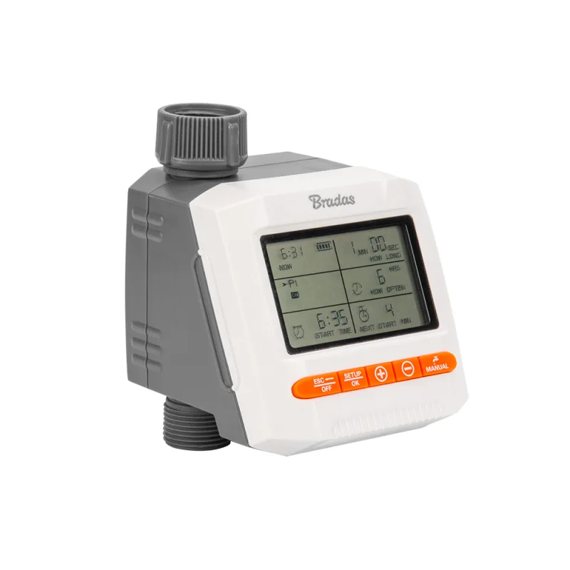 White Line, modelo WL-3138, Controlador de riego electrónico, programador automático para sistemas de irrigación, fácil instalación y manejo intuitivo