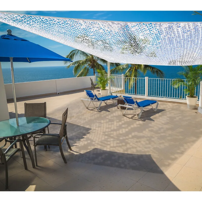 Toldo Vela de Sombra Rectangular Faura Blanco 3 x 4 m Reversible Camuflaje - Marca: Faura - EAN: 8431978450528