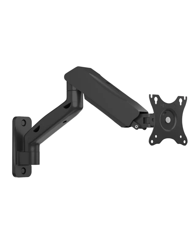 ICY BOX Brazo para monitor montado en la pared con soporte de pared para un monitor