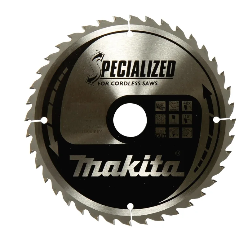 Makita B-07319 Hoja de sierra circular Specialized TCT 136x20mm 30T Metal