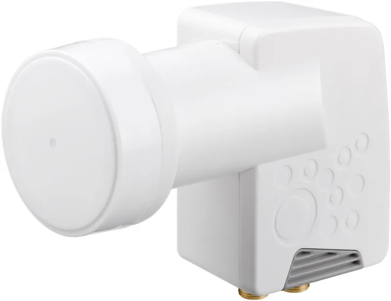 Goobay 67270 convertidor low noise block (lnb) Gris, Blanco