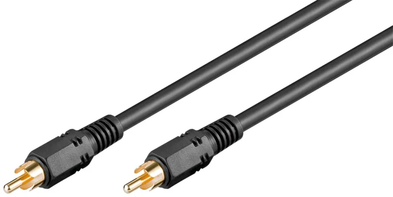 Wentronic - Cable de audio y vídeo (conectores RCA, 20 m)