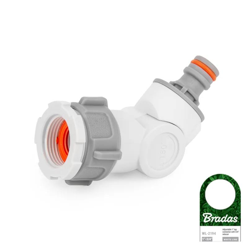 Bradas, modelo WL-2194, Acoplamiento de tuberías para sistema de riego, ideal para conexiones duraderas y resistentes, fácil de instalar, compatible con sistemas de riego