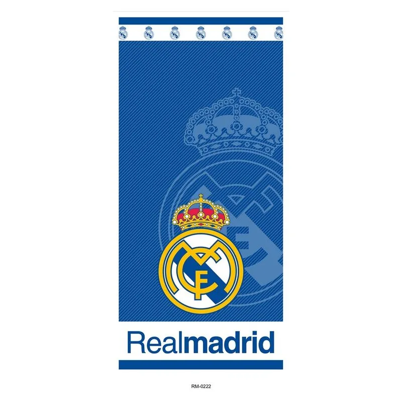 New Import Toallas de Playa Real Madrid | Microfibra 100%, Secado Rápido y Diseño Exclusivo (140x70 cm)