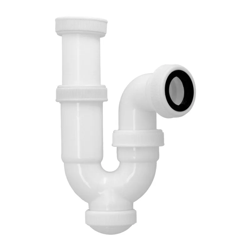 ABRISA Sifon Curvo ExtensibleTuerca Loca 1 1/2" Ø 40 Mm