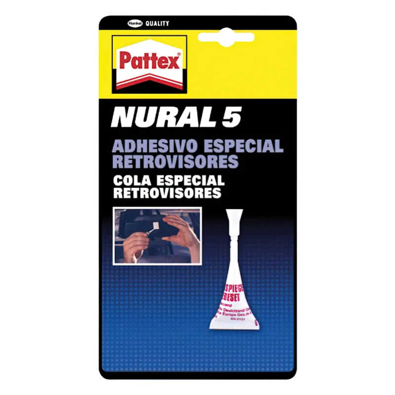 Pattex Nural 5 - Adhesivo especial retrovisores