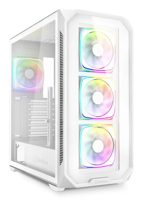 Sharkoon AK5G RGB Midi Tower Blanco
