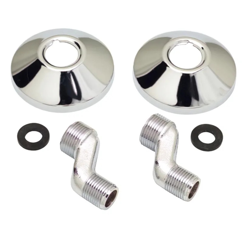 WOLFPACK LINEA PROFESIONAL - Juego Excentricas 2,5 cm. 1/2x3/4 Con Embellecedor