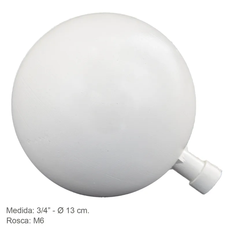 WOLFPACK LINEA PROFESIONAL - Boya Plastico 3/4" x 13 Ø cm. Rosca M6