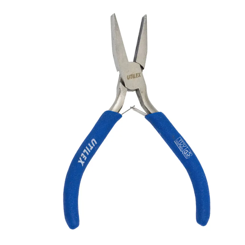 WOLFPACK LINEA PROFESIONAL - Alicates Mini Boca Plana 125 mm.