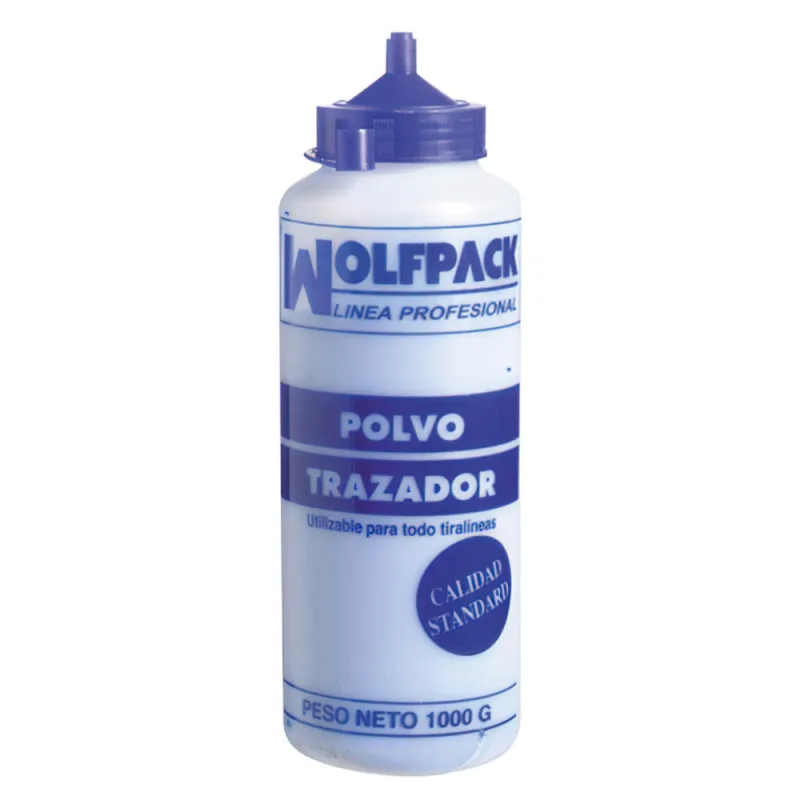 WOLFPACK LINEA PROFESIONAL - Polvo Tiralineas Bote 1000 Gramos.