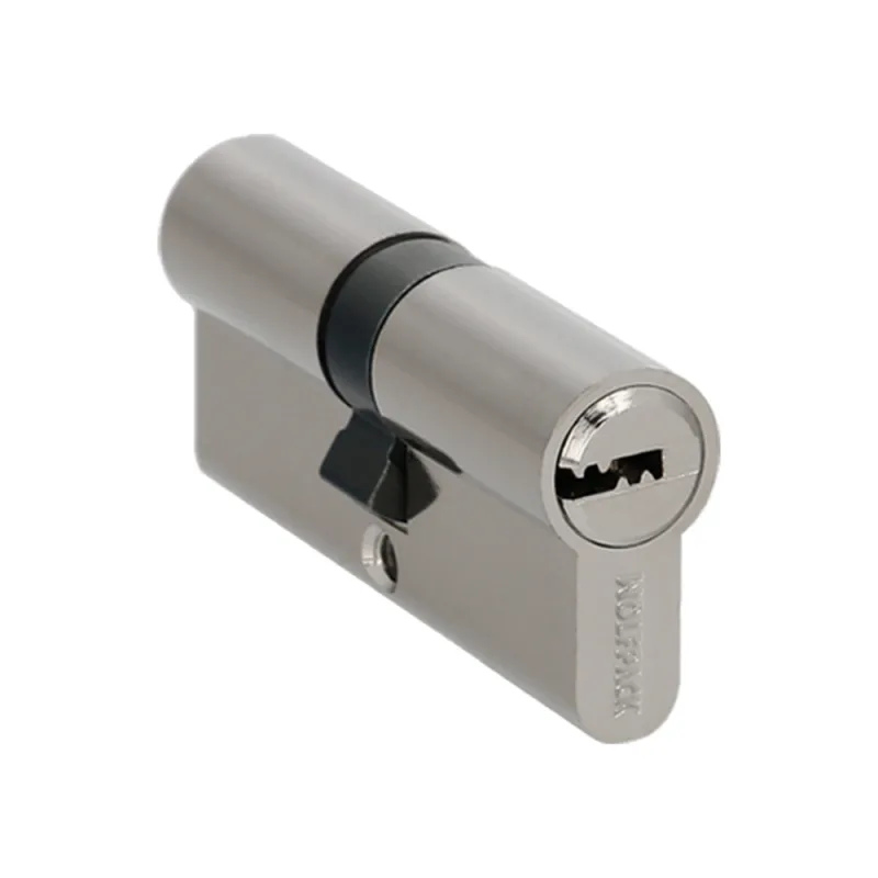 WOLFPACK LINEA PROFESIONAL Cilindro Seguridad 30x40 mm. Leva Larga Niquelado Con 5 llaves