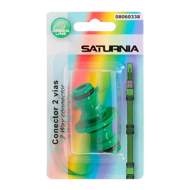 SATURNIA 8060338 Manguito Union Manguera Plastico (Blister)