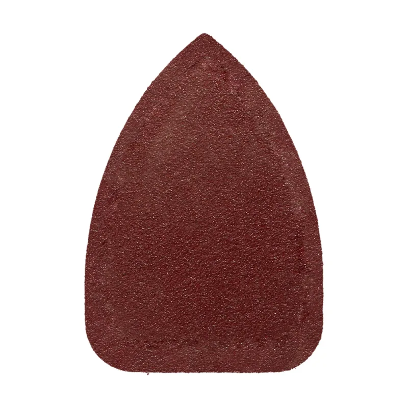 WOLFPACK LINEA PROFESIONAL Lija Recambio Delta 140x100 mm. sin Agujeros Grano 80 (10 Piezas)