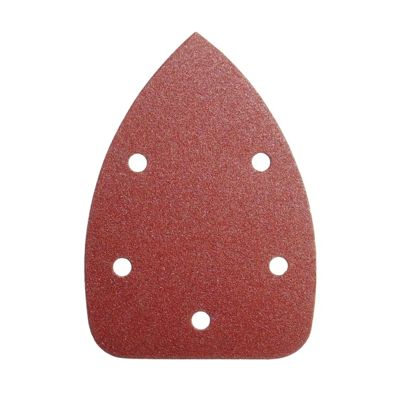 WOLFPACK LINEA PROFESIONAL Lija Recambio Velcro Delta 140x100 mm. con Agujeros Grano 40