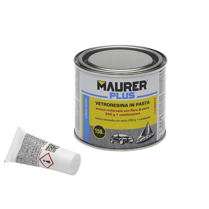 Masilla fibra vidrio 150 ml. (con endurecedor)