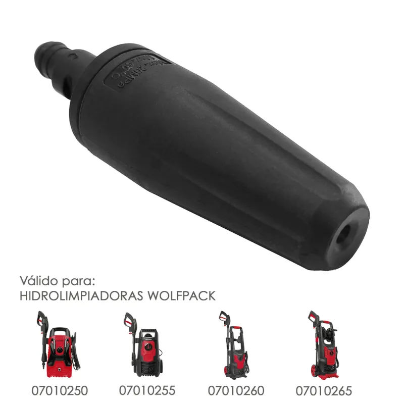 WOLFPACK LINEA PROFESIONAL Boquilla Para Hidrolimpiadora Wolfpack
