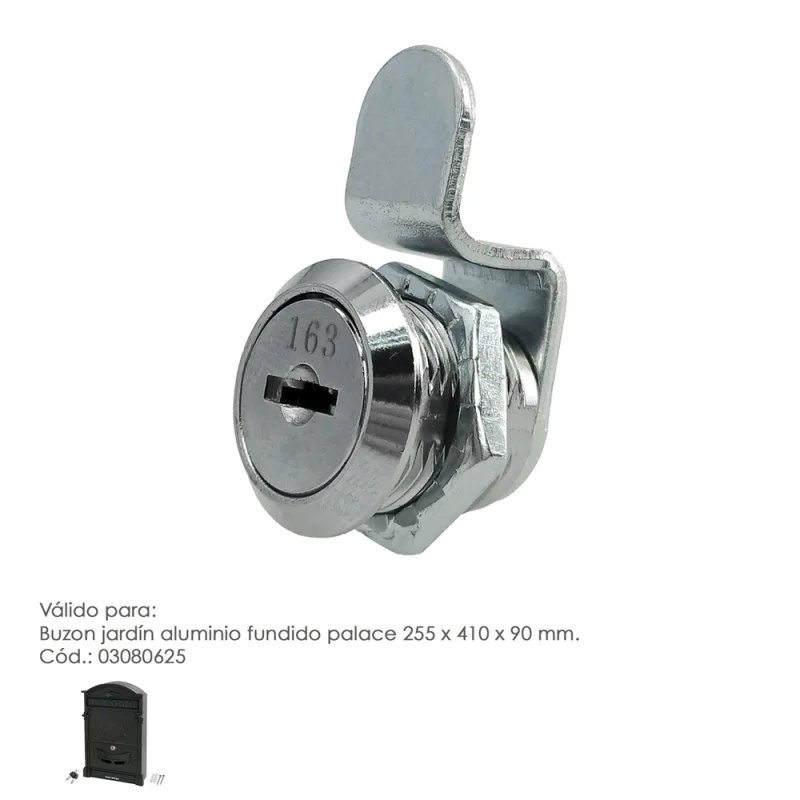 SATURNIA Cerradura Recambio Para Buzon Palace