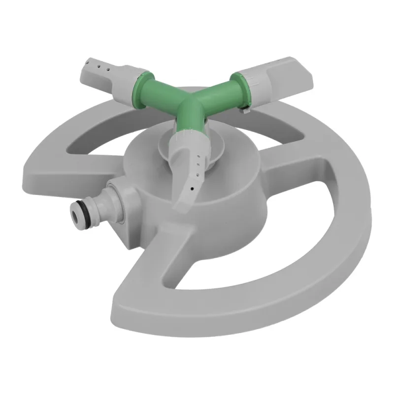 SATURNIA Aspersor Plastico Giratorio 3 Brazos.