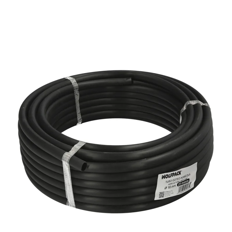 SATURNIA Tuberia De Riego por Goteo Ø 16 mm. Espesor Tubo 1,2 mm. Uso Agricola 25 Metros