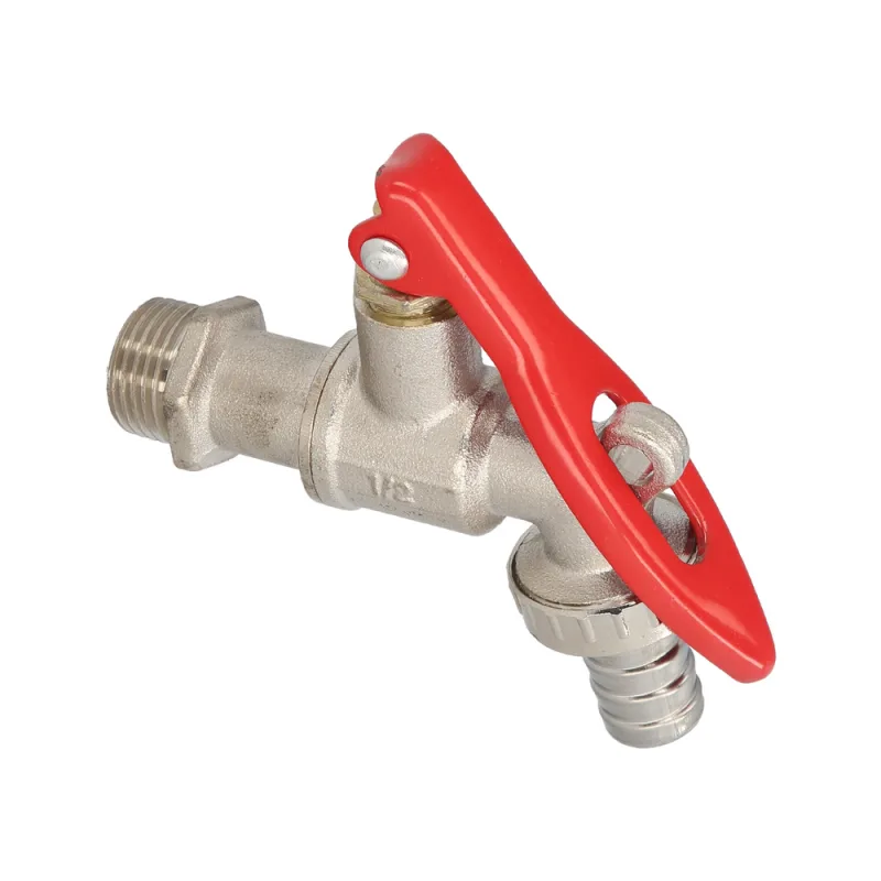 WOLFPACK LINEA PROFESIONAL Grifo Esfera 1/2" con Sistema De Bloqueo por Candado Grifo Jardin Exterior, Grifo con Bloqueo y Conector Manguera