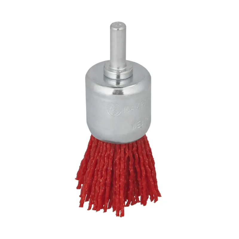 Cepillo nylon brocha ø 25 mm. cepillo de lijado nailon. cepillo para taladro de nailon, cepillo de alambre abrasivo de nailon