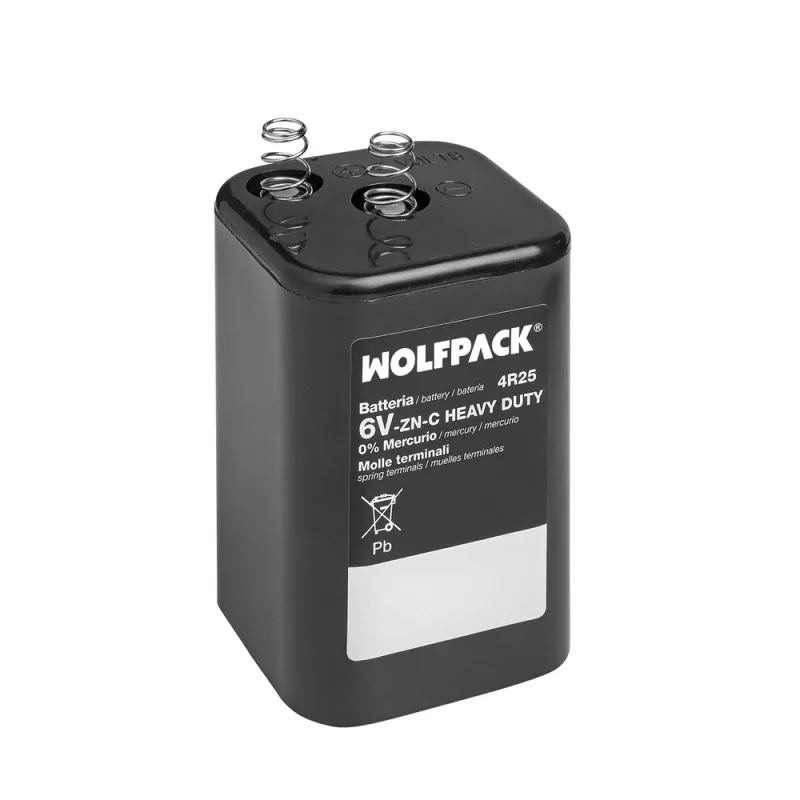 WOLFPACK LINEA PROFESIONAL Bateria Para Baliza Señalizacion 6V