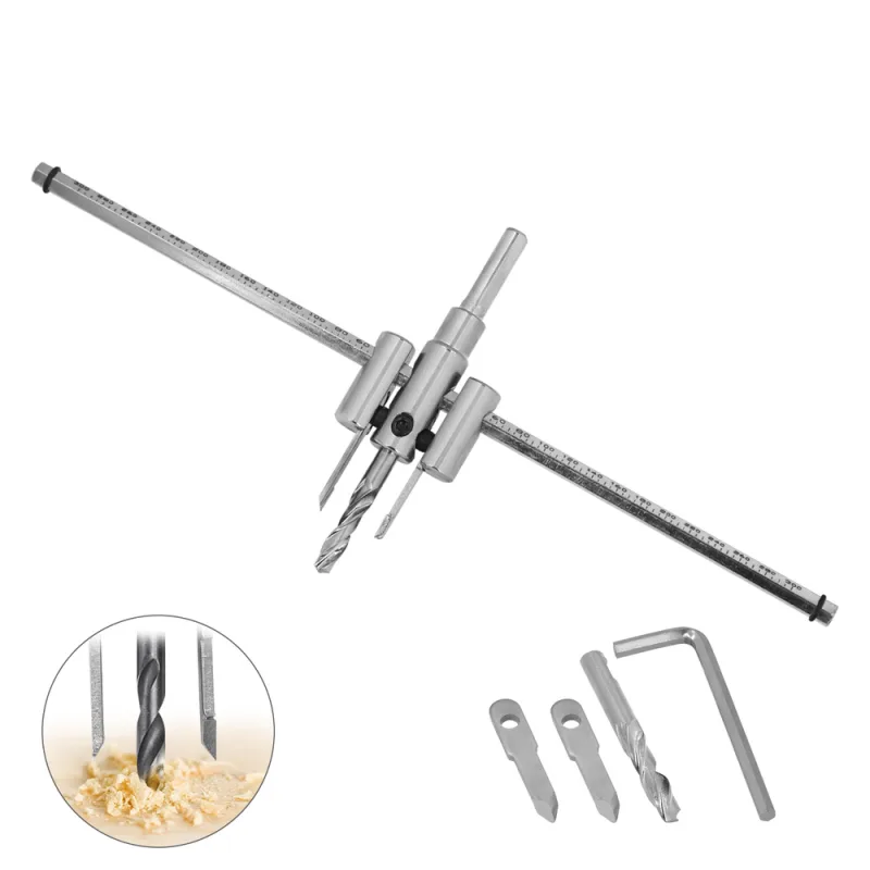 WOLFPACK LINEA PROFESIONAL Broca Cortacírculos Regulable 30-300mm