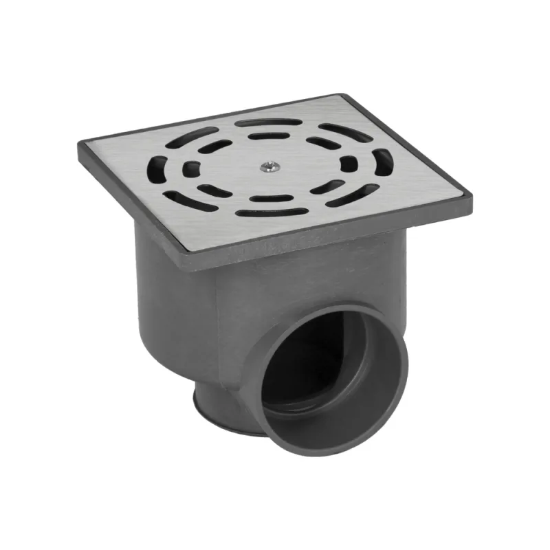 ABRISA Abrisa 6011 Sumidero Vertical y Horizontal, Gris