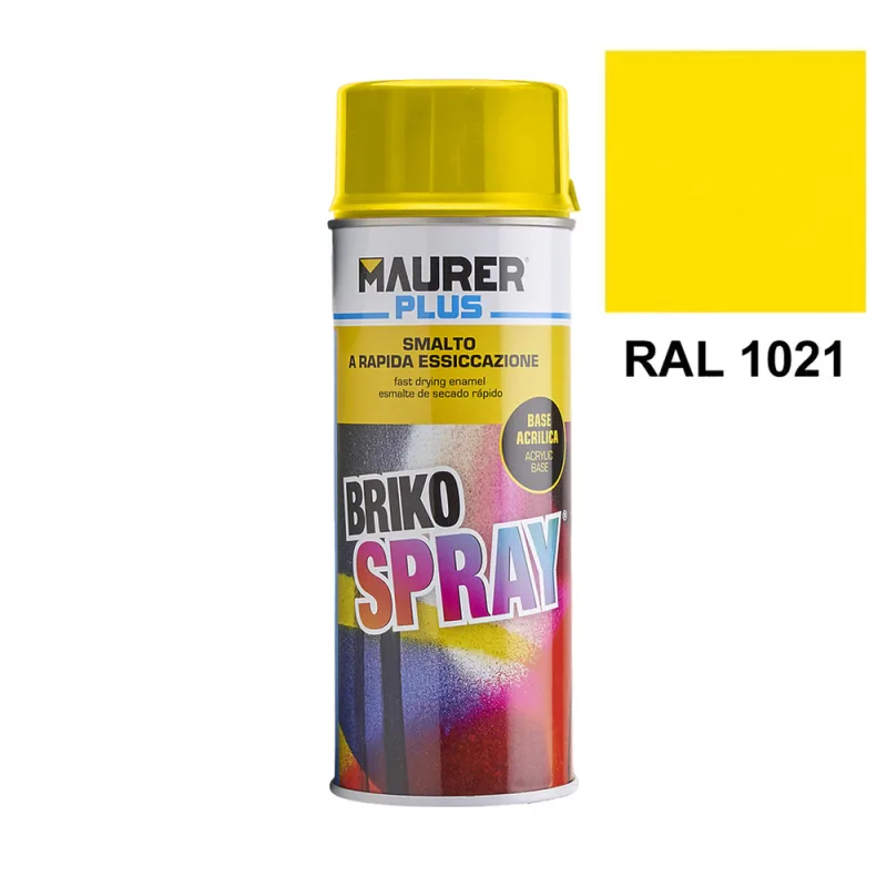 MAURER - Spray Pintura Amarillo Colza 400 ml.