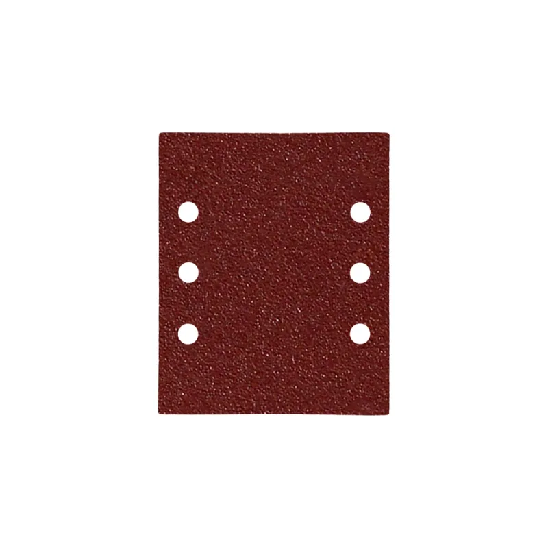 WOLFPACK LINEA PROFESIONAL Lija Recambio Con Velcro 114x140 mm. Con Agujeros Grano 40 (10 Piezas)