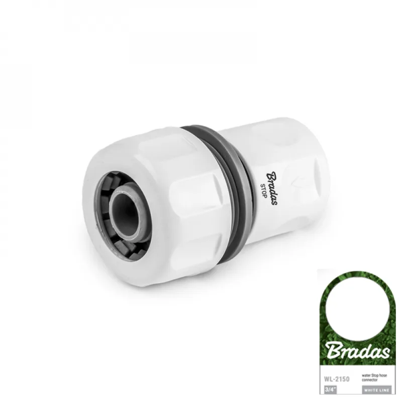 Bradas, modelo WL-2150, Acoplamiento de tuberías para sistema de riego, ideal para conexiones duraderas y resistentes, fácil de instalar, compatible con sistemas de riego