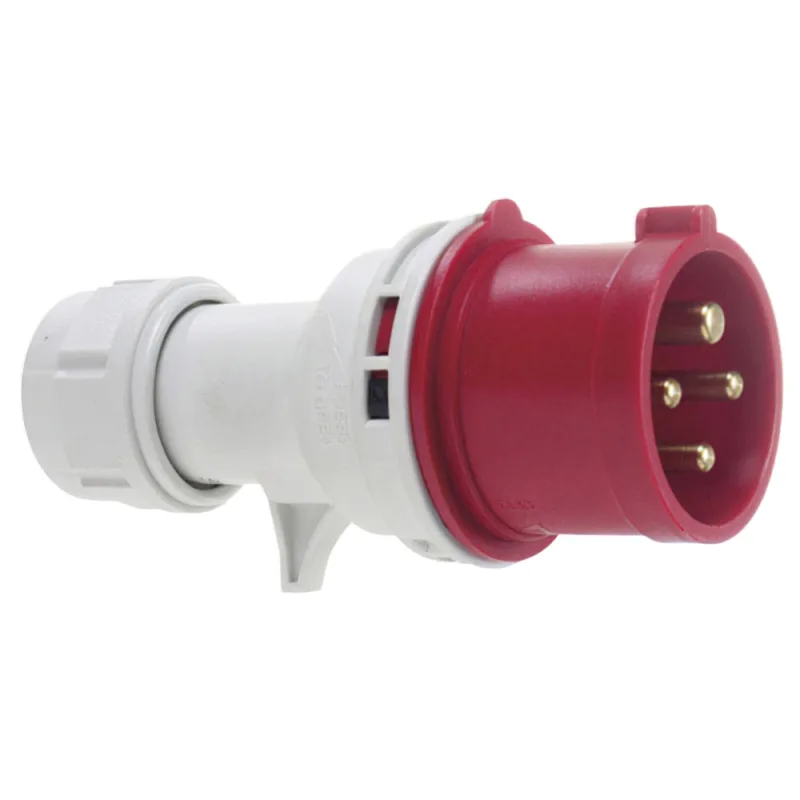 Wolfpack 19010515 - Clavija Industrial Trifasica Wolfpack 16a/380v.