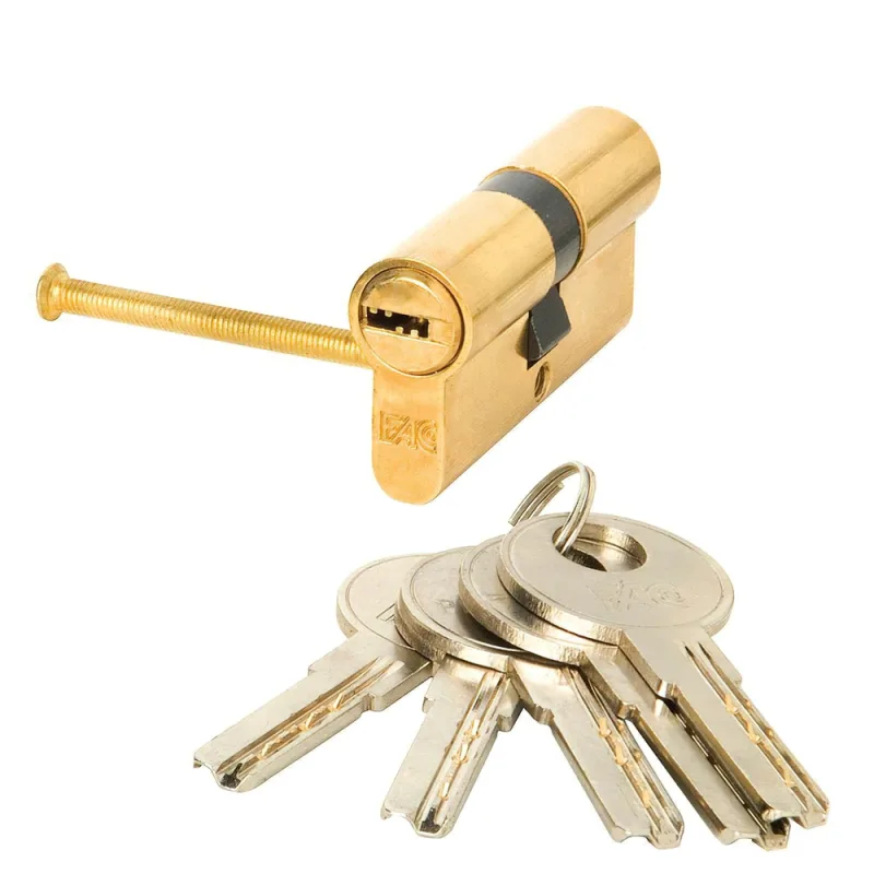 Fac 3014200 Cilindro Seguridad 60-p 30x30 Latonado 15,0 mm