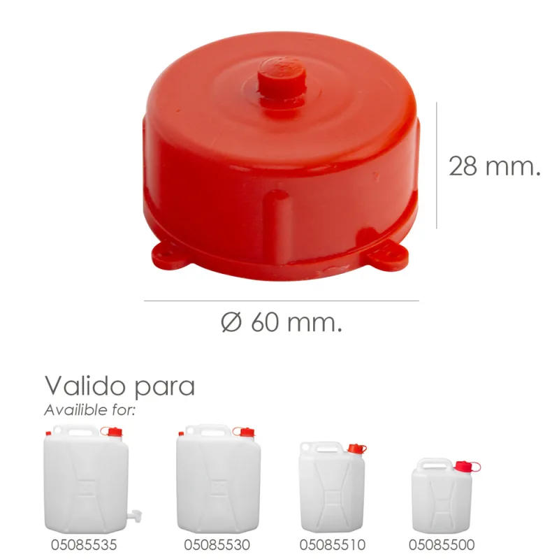 Tapon para Bidon Alimentario 5/10 / 20 litros