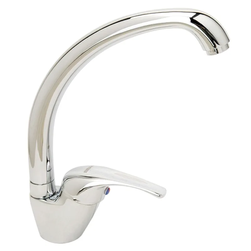 WOLFPACK LINEA PROFESIONAL - Monomando Fregadero Con Caño Alto Con Cartucho ceramico Ø 40 mm.