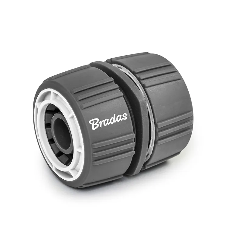 Bradas (White Line Soft), modelo WL-S2110, Conector para manguera 3/4" x 3/4", unión profesional para sistemas de riego, conexión rápida y estanca